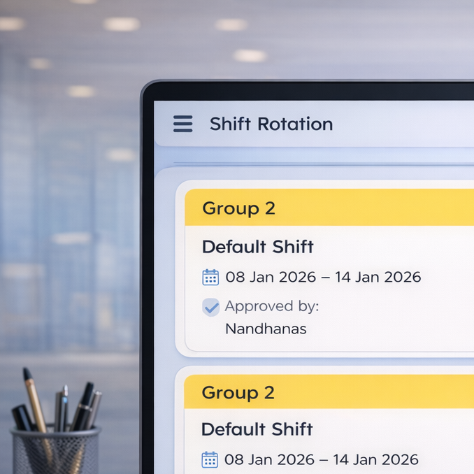 Attendance Approval Workflow